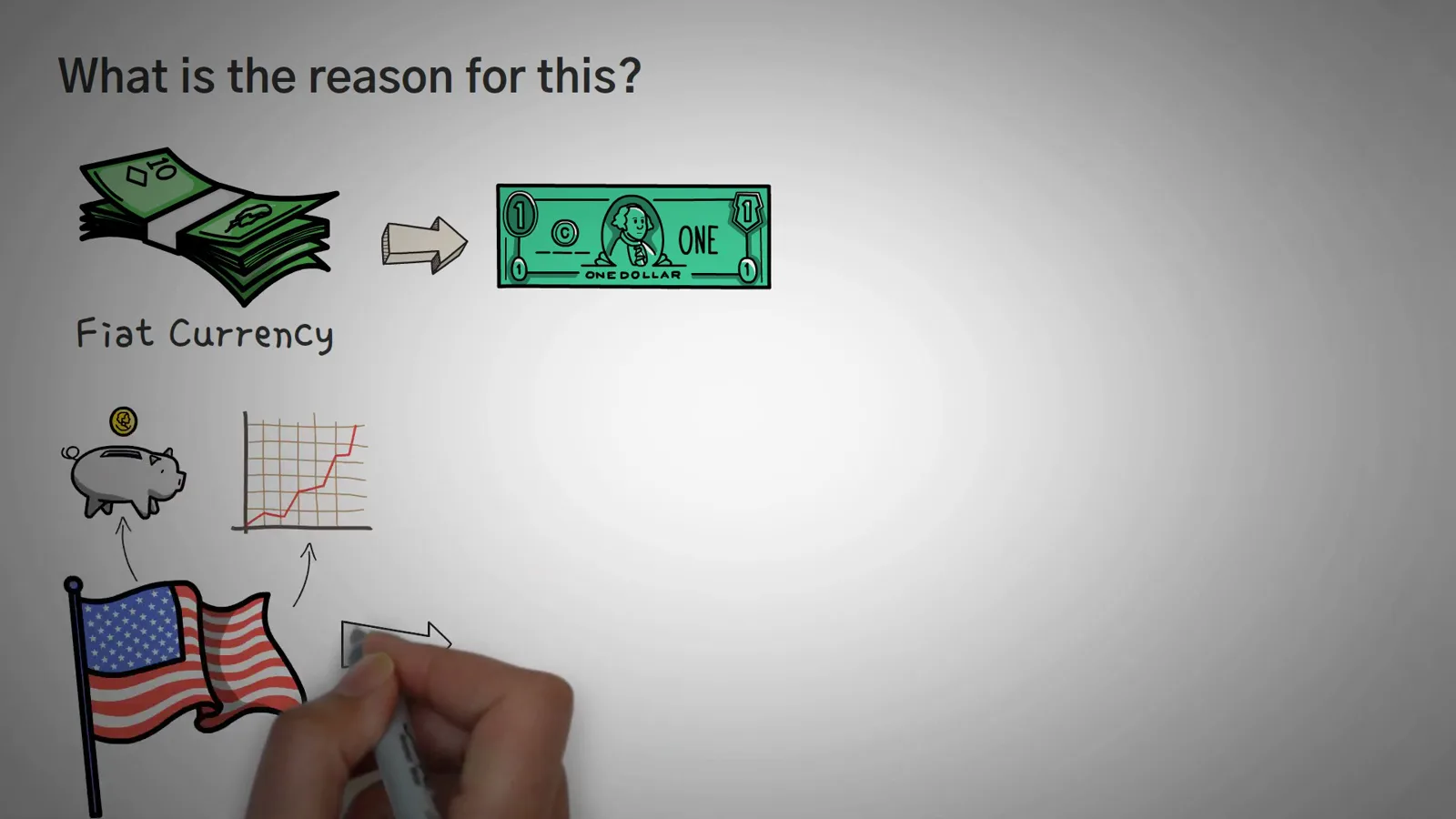 Stacks of fiat currency flowing into printed dollar bills, the money-printing contrast that motivates Bitcoin's halving schedule Stacks of fiat currency flowing into printed dollar bills, the money-printing contrast that motivates Bitcoin's halving schedule