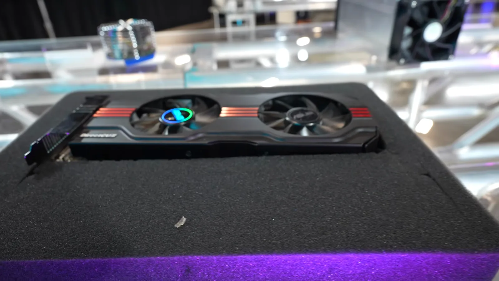 Dual-fan ASUS GeForce GTX 780 graphics card on display, the GPU class that started bitcoin's first mining race Dual-fan ASUS GeForce GTX 780 graphics card on display, the GPU class that started bitcoin's first mining race